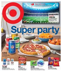 Target Weekly Ad Super Party Jan 28 - Feb 3, 2018