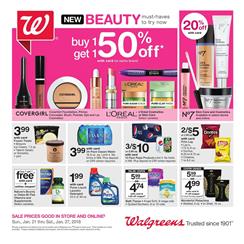 Walgreens Weekly Ad Deals Jan 21 - 27, 2018