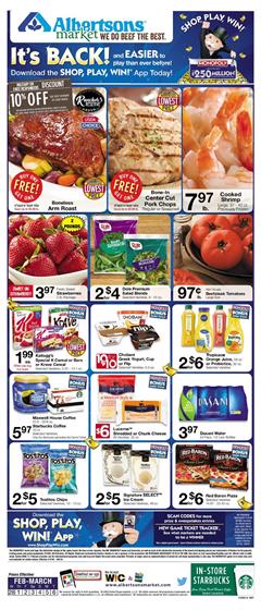 Albertsons Weekly Ad Deals Feb 28 Mar 6 2018
