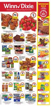 Winn Dixie Weekly Ad Deals Feb 28 Mar 6 2018