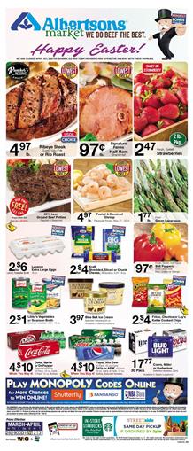 Albertsons Weekly Ad Deals Mar 28 Apr 3 2018
