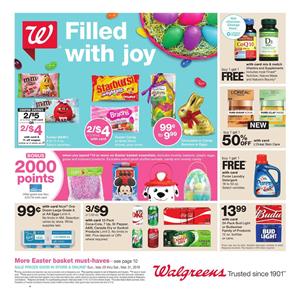 Walgreens Weekly Ad Deals March 25 31 2018