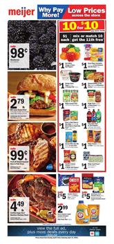Meijer Weekly Ad Deals April 8 14 2018