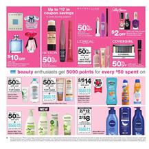 Walgreens Ad Revlon Cosmetics BOGO Sale