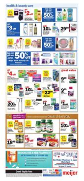 Meijer Ad Non Food Sale July 1 7 2018