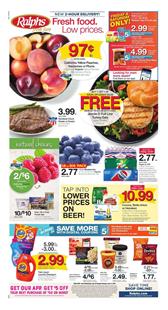 Ralphs Weekly Ad Digital Coupons July 25 31 2018