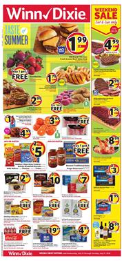 Winn Dixie Weekly Ad Deals Jul 25 31 2018