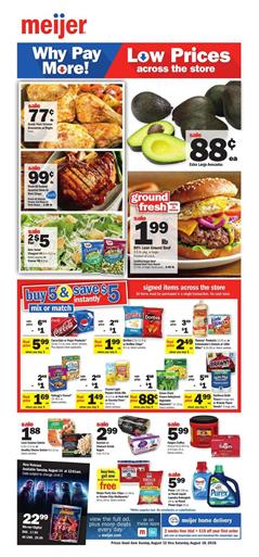 Meijer Weekly Ad Deals Aug 12 18 2018