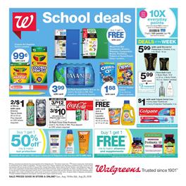 Walgreens Weekly Ad Snacks Aug 19 25 2018