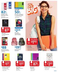 Walmart Ad School Sale August 11 2018