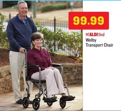Aldi Insider Ad Aug 8 - 14, 2018 | Aldi Finds, Red Hot Special 1 Welby Transport Chair