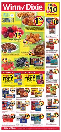 Winn Dixie Weekly Ad Deals Aug 22 28 2018