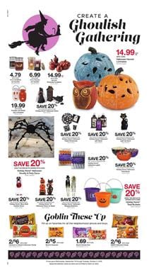 Kroger Ad Halloween Sale Sep 19 25 2018