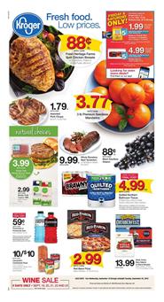 Kroger Weekly Ad Deals Sep 19 25 2018