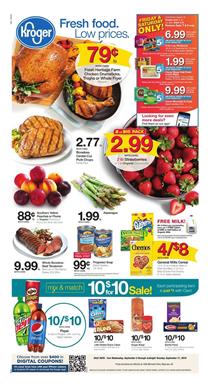 Kroger Weekly Ad Deals Sep 5 11 2018