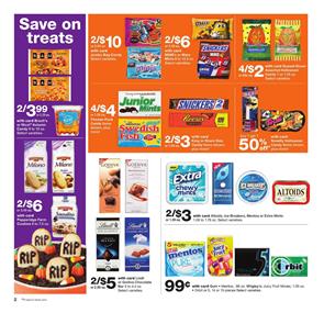 Walgreens Ad Halloween Snacks Sep 30