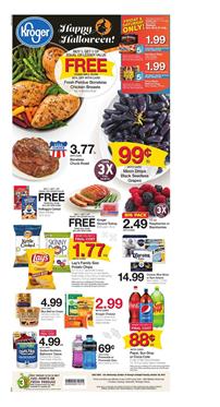 Kroger Weekly Ad Deals Oct 24 30 2018