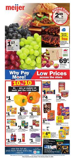 Meijer Weekly Ad Deals Oct 7 13 2018