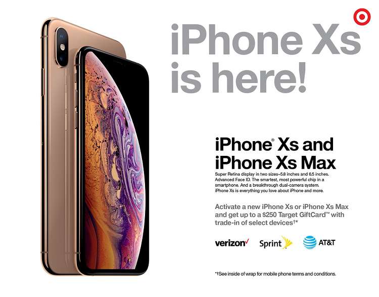 Target Weekly Ad iPhone Xs and Apple Deals 1 Target Ad iPhone Xs and Xs Max 2018