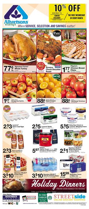 Albertsons Weekly Ad Deals Nov 7 13 2018