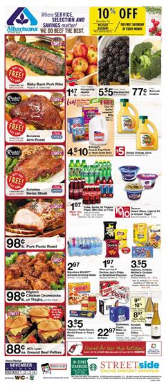 Albertsons Weekly Ad Holiday Gifts Nov 28