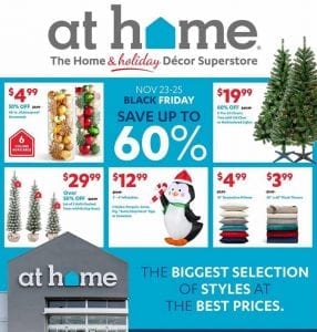 At Home Black Friday Ad 2018