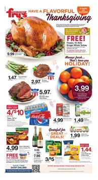 Frys Weekly Ad Thanksgiving Nov 14 22
