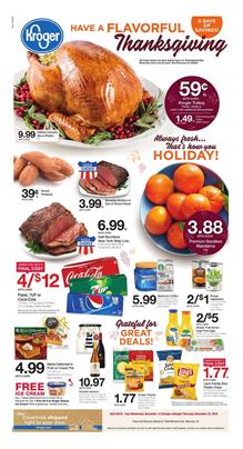 Kroger Weekly Ad Deals Nov 14 20
