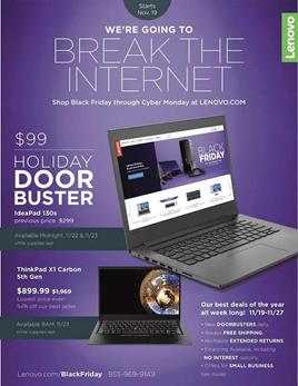 Lenovo Black Friday Ad 2018 1
