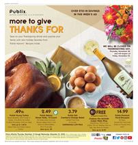 Publix Weekly Ad Deals Nov 15