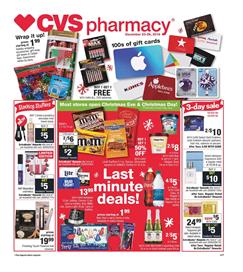 CVS Weekly Ad Christmas Last Minute Dec 23 - 29, 2018 1 CVS Weekly Ad Christmas Last Minute Dec 23 29 2018