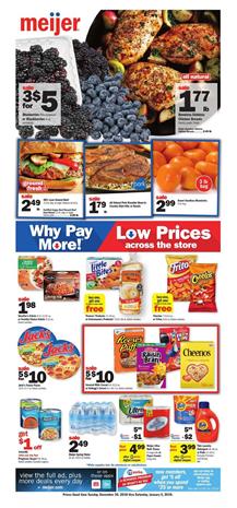Meijer Weekly Ad Deals Dec 30 Jan 5