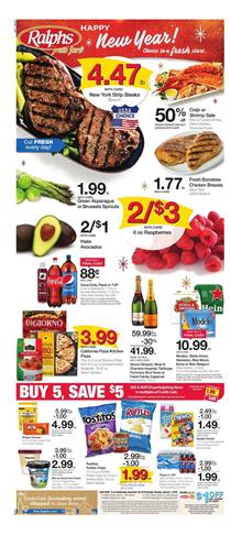 Ralphs Weekly Ad Dec 26 - Jan 1 New Year Sale 1 Ralphs Weekly Ad Dec 26 Jan 1 New Year Sale