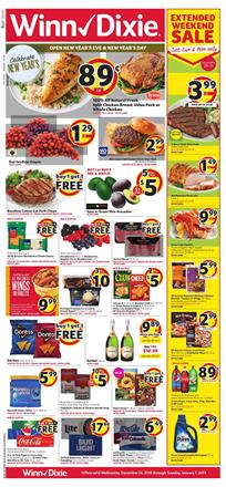 Winn Dixie Weekly Ad New Year Sale Dec 26 2018 1 Winn Dixie Weekly Ad New Year Sale Dec 26 2018