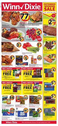 Winn Dixie Weekly Ad Grocery Sale Feb 27 Mar 5 2019