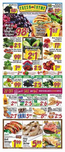 Fresh Thyme Ad Deals March 2019