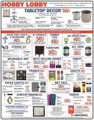 Hobby Lobby Weekly Ad Deals Mar 17 23 2019