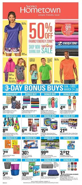 Shopko Weekly Ad Clothing Sale Mar 17 30 2019