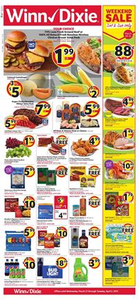 Winn Dixie Weekly Ad Deals Mar 27 Apr 2 2019