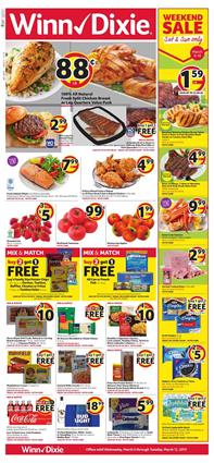 Winn Dixie Weekly Ad Grocery Sale Mar 6 12 2019