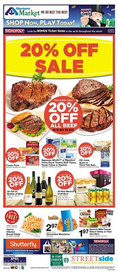 Albertsons Ad Grocery Sale Apr 10 16 2019