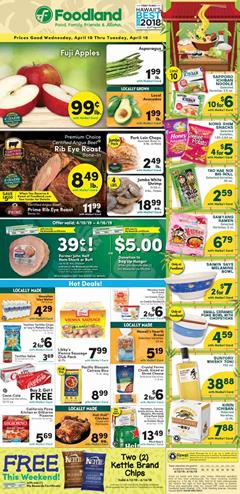 Foodland Weekly Ad Deals April 2019