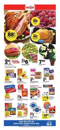 Meijer Weekly Ad Deals Apr 7 13 2019