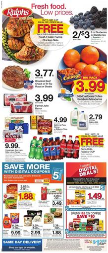 Ralphs Weekly Ad Digital Coupons Apr 24 30 2019