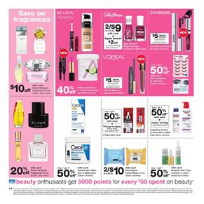 Walgreens Weekly Ad Cosmetics Reward Points Apr 14 20 2019