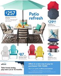 Walmart Ad Patio Sale Mar 29 Apr 13