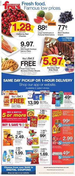 Frys Weekly Ad Deals May 29 Jun 4 2019