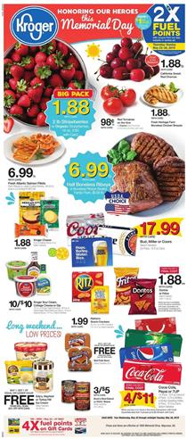 Kroger Weekly Ad BOGO Free Sale May 22 28 2019