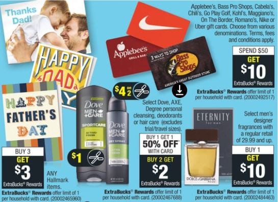 CVS Fathers Day Sale Jun 9 15 2019