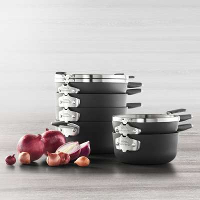 Calphalon Nonstick Cookware Set Target Weekly Ad 9 - 15, 2019 2 Calphalon Select 9pc Space Saving Hard Anodized Nonstick Cookware Set 3
